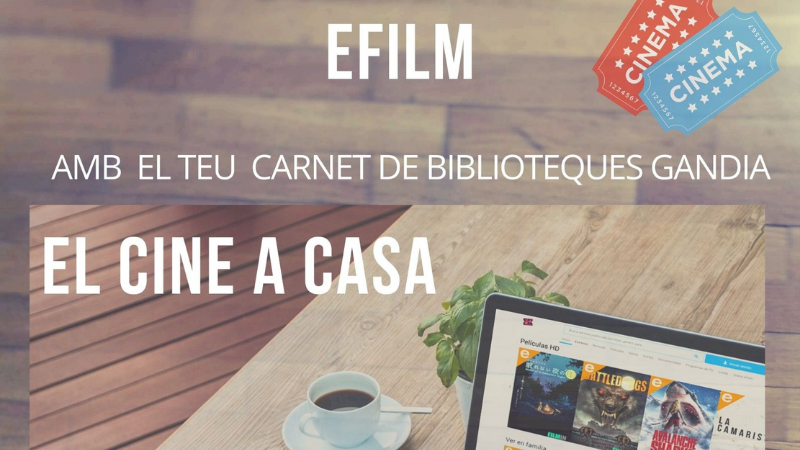 cine en streaming bibliotecas gandia